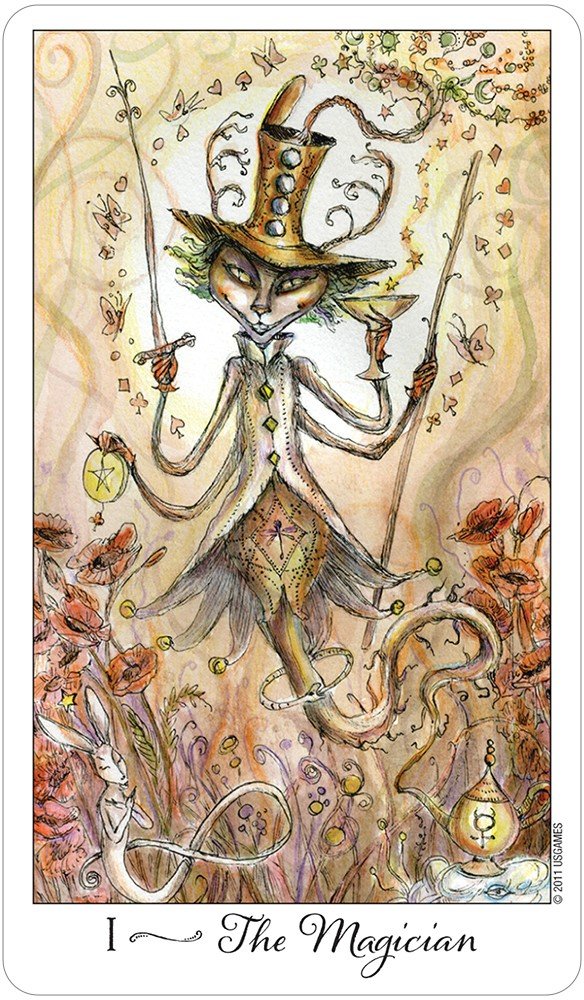 Joie De Vivre Tarot card capturing the deck's intuitive artistry — Eternal Spirit