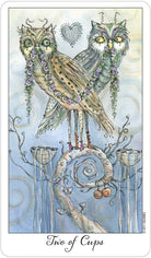 Joie De Vivre Tarot card presenting the deck's visionary illustrations — Eternal Spirit