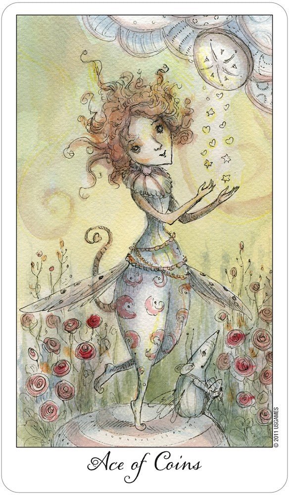 Joie De Vivre Tarot card featuring the deck's enchanting card art — Eternal Spirit