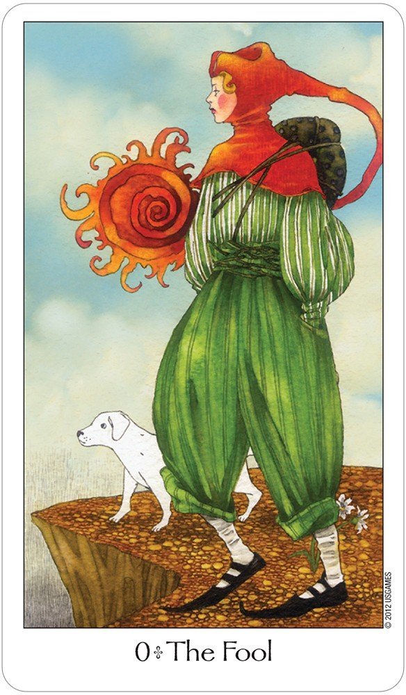 Sample card from the Dreaming Way Tarot tarot deck — Eternal Spirit