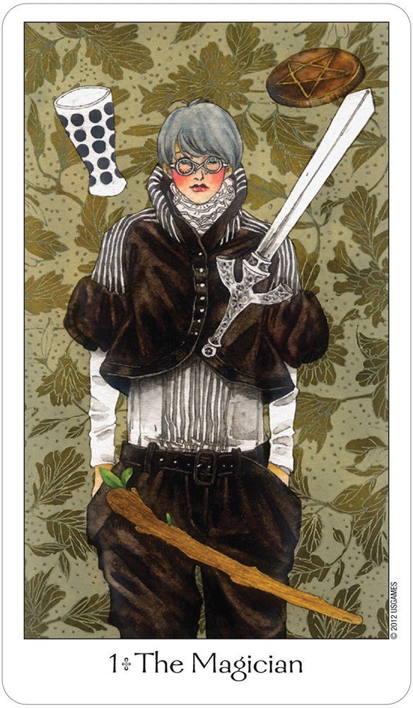 Dreaming Way Tarot card displaying the deck's hand-painted illustrations — Eternal Spirit