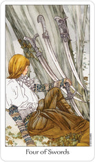 Dreaming Way Tarot card illuminating the deck's rich colour palette — Eternal Spirit