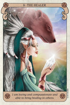 Conscious Spirit Oracle card showing the deck's detailed artistic vision — Eternal Spirit