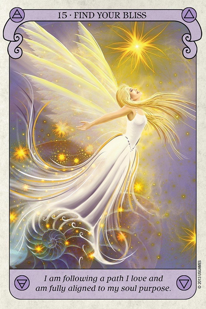 Conscious Spirit Oracle card featuring the deck's enchanting card art — Eternal Spirit