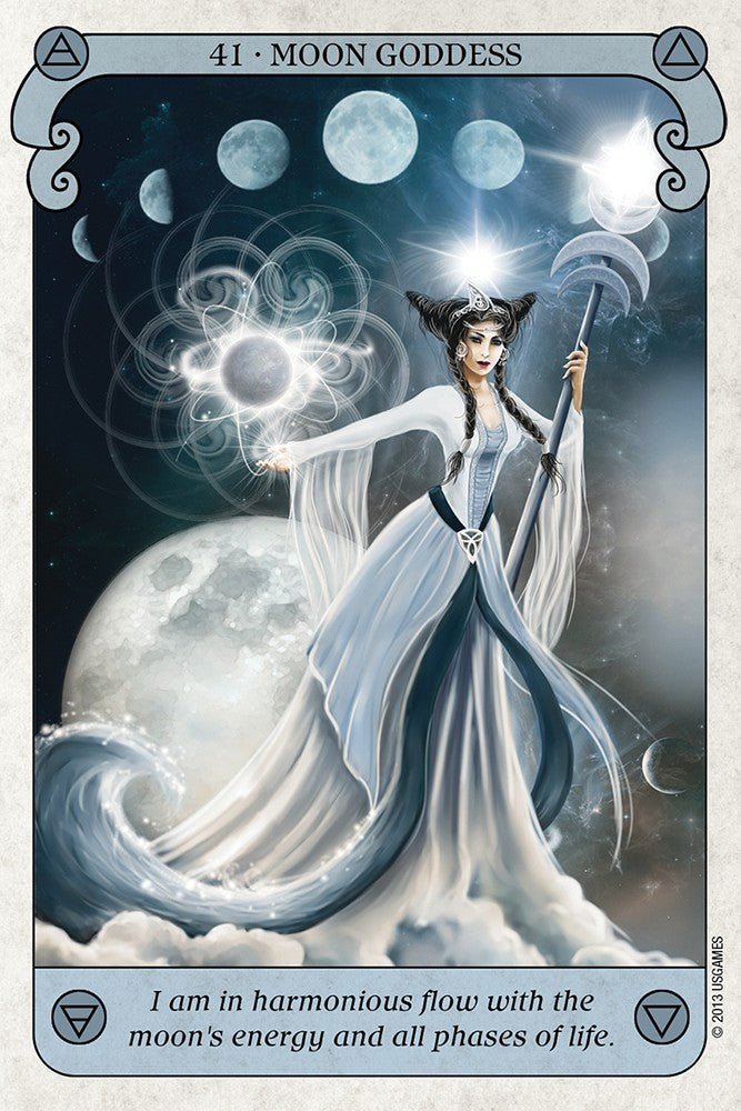 Conscious Spirit Oracle card revealing the deck's deeply layered symbolism — Eternal Spirit