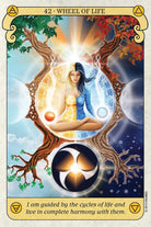 Conscious Spirit Oracle card portraying the deck's otherworldly aesthetic — Eternal Spirit