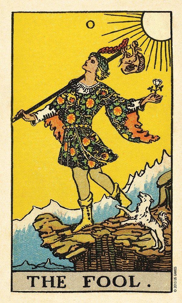 The Smith-Waite Centennial Tarot card displaying the deck's hand-painted illustrations — Eternal Spirit