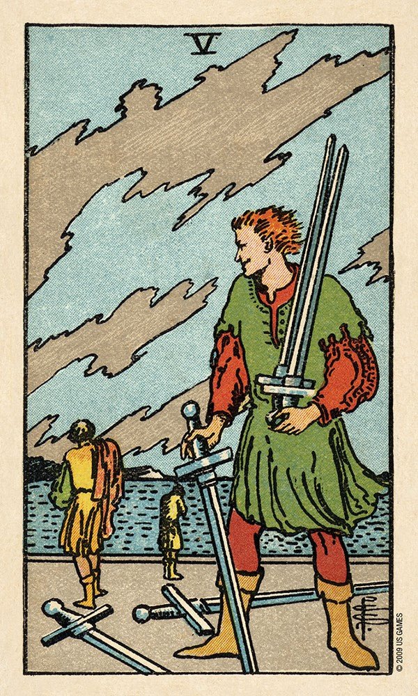 The Smith-Waite Centennial Tarot card highlighting the deck's symbolic art — Eternal Spirit