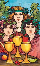 Sample card from the Morgan-Greer Tarot (Tin) tarot deck — Eternal Spirit