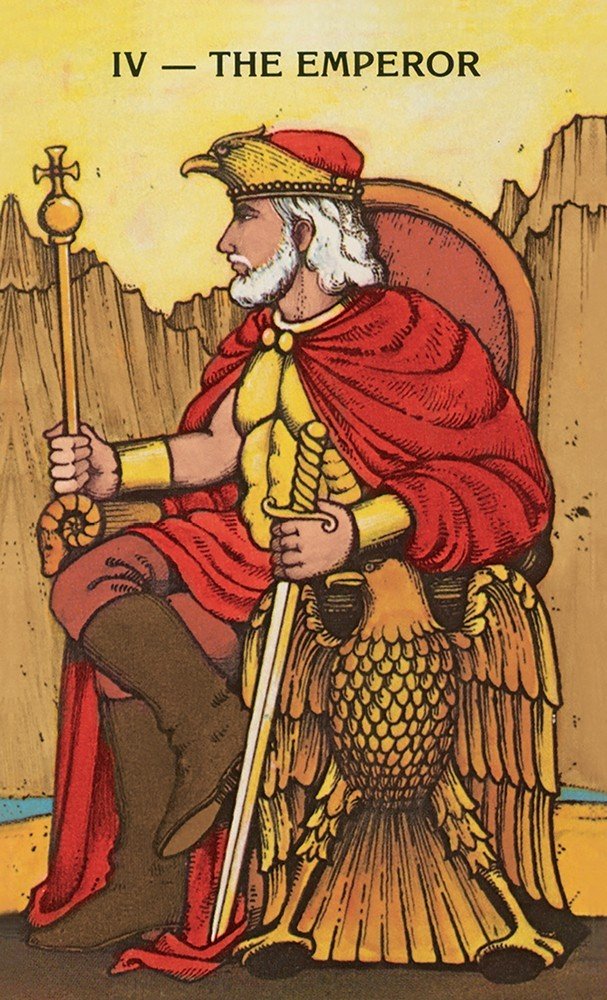 Morgan-Greer Tarot (Tin) card showing the deck's detailed artistic vision — Eternal Spirit