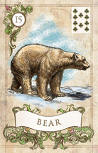 Old Style Lenormand card revealing the deck's mystical artwork — Eternal Spirit