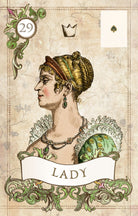Old Style Lenormand card displaying the deck's hand-painted illustrations — Eternal Spirit