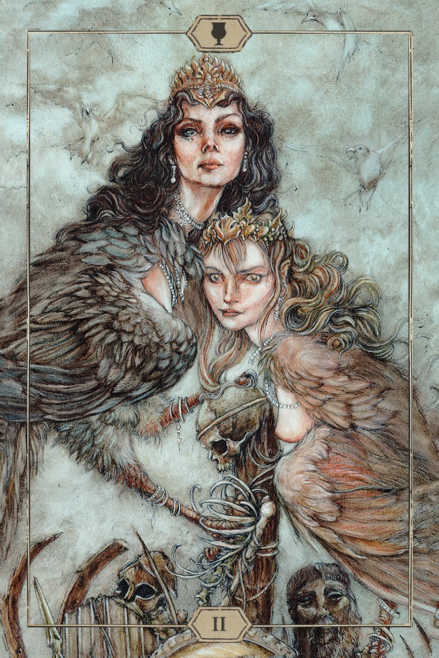 Sample card from the Hush Tarot tarot deck — Eternal Spirit