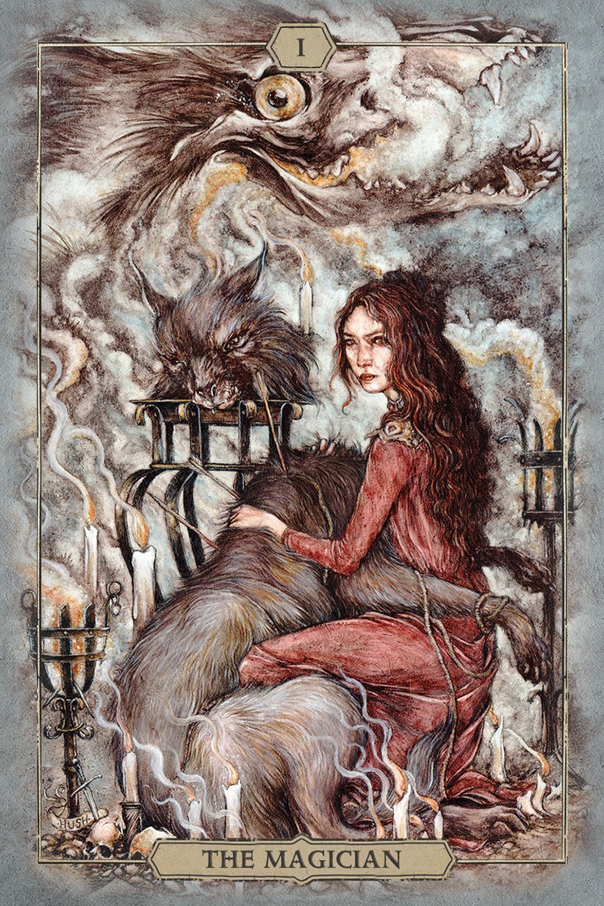 Hush Tarot card demonstrating the deck's inspired artistry — Eternal Spirit