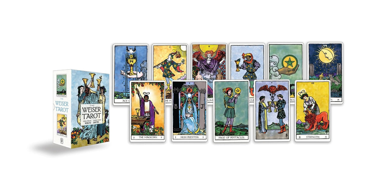 The Weiser Tarot card presenting the deck's visionary illustrations — Eternal Spirit