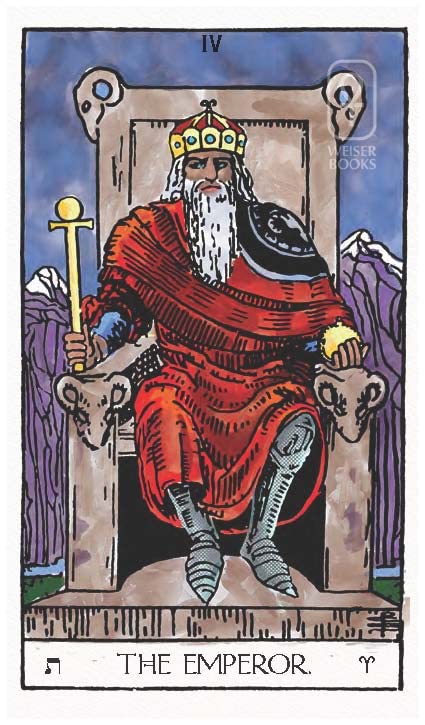 The Weiser Tarot card exhibiting the deck's transformative card art — Eternal Spirit