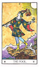 The Weiser Tarot card showcasing the deck's evocative imagery — Eternal Spirit