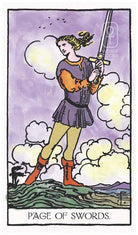 The Weiser Tarot card displaying the deck's hand-painted illustrations — Eternal Spirit