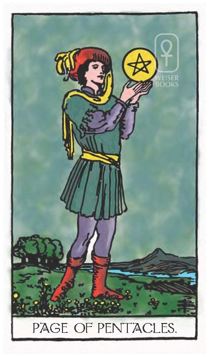 The Weiser Tarot card highlighting the deck's symbolic art — Eternal Spirit