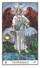 The Weiser Tarot card capturing the deck's intuitive artistry — Eternal Spirit