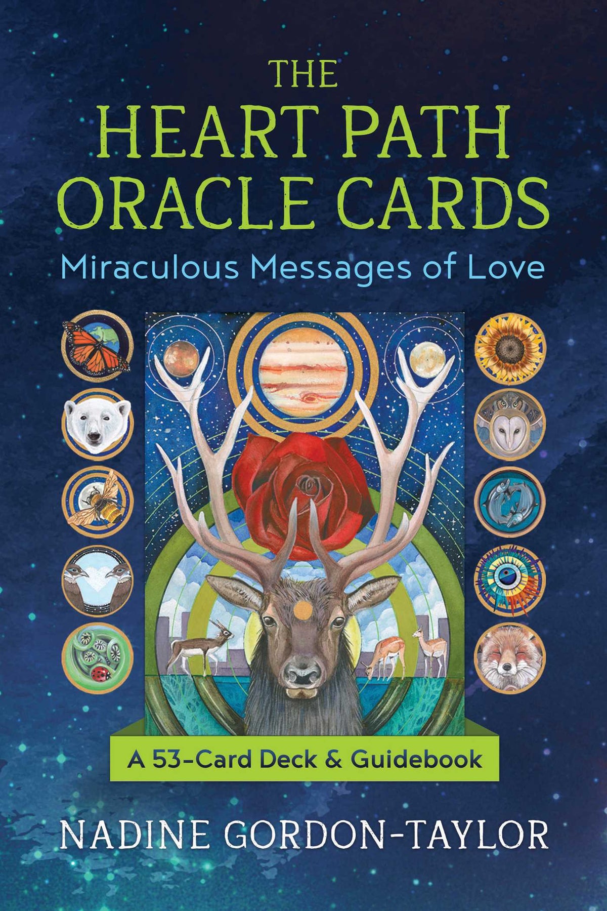 The Heart Path Oracle Cards box with chakra and sacred heart symbols — Eternal Spirit