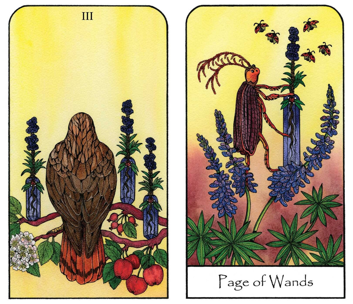 Nature Spirit Tarot card offering a glimpse of the deck's sacred imagery — Eternal Spirit