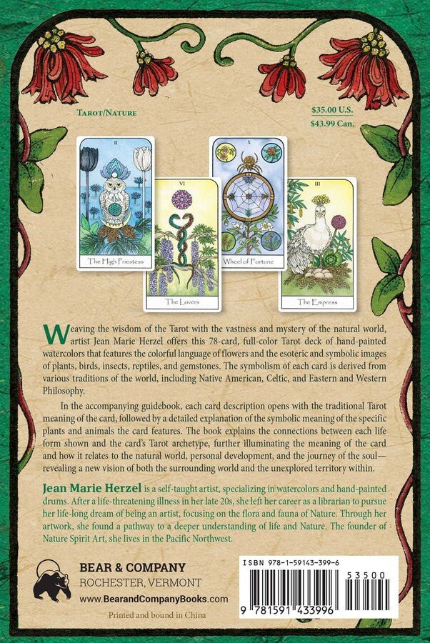 Nature Spirit Tarot card revealing the deck's deeply layered symbolism — Eternal Spirit