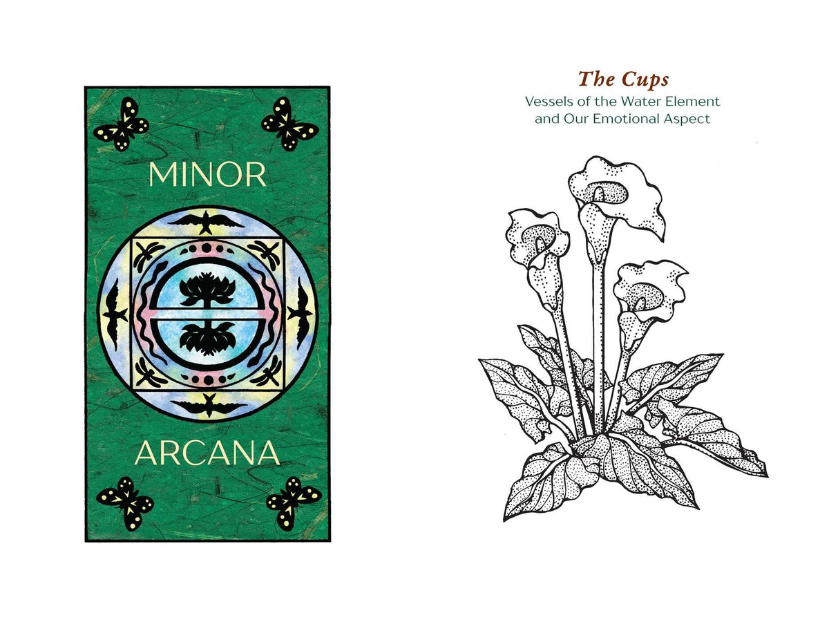 Nature Spirit Tarot card exploring the deck's contemplative imagery — Eternal Spirit