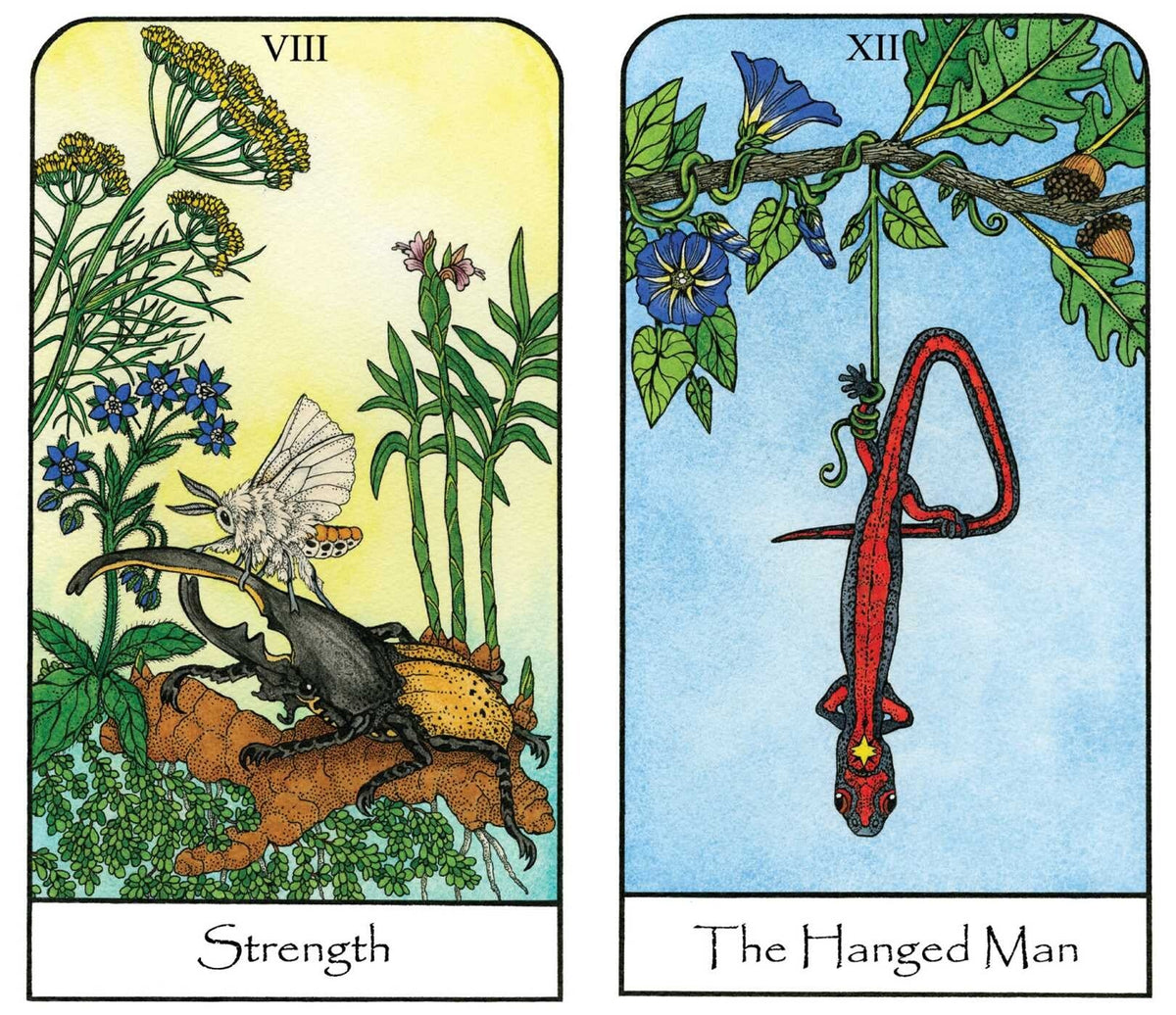 Nature Spirit Tarot card displaying the deck's hand-painted illustrations — Eternal Spirit