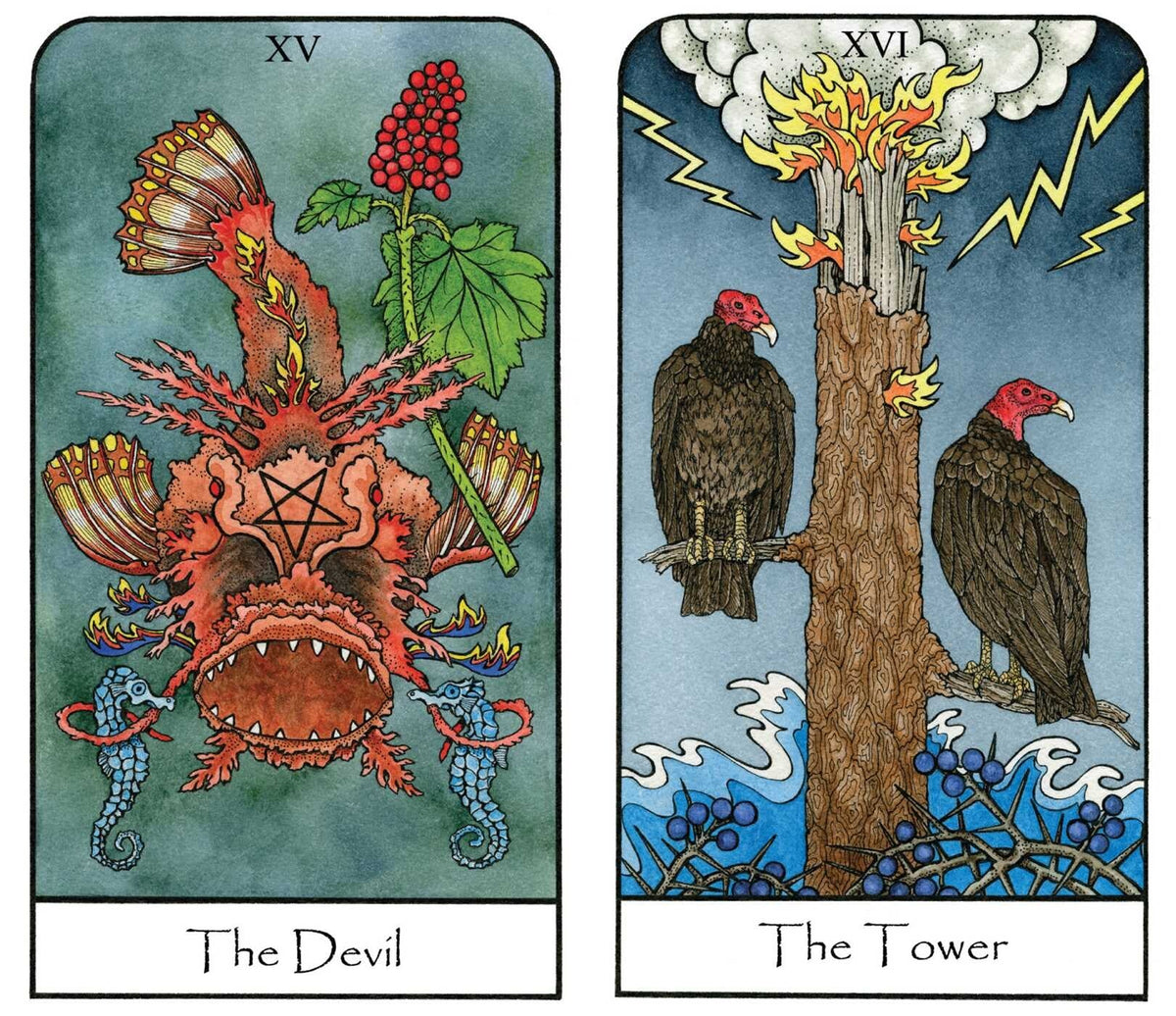 Nature Spirit Tarot card highlighting the deck's symbolic art — Eternal Spirit