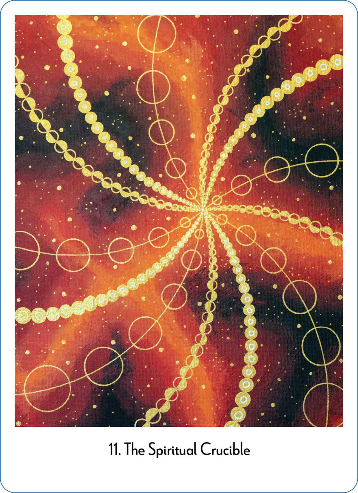 Empath Activation Cards card reflecting the deck's transcendent artwork — Eternal Spirit