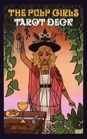 Box cover of The Pulp Girls Tarot tarot card deck — Eternal Spirit