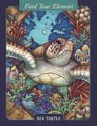 The Illustrated Beastiary Oracle card displaying the deck's hand-painted illustrations — Eternal Spirit