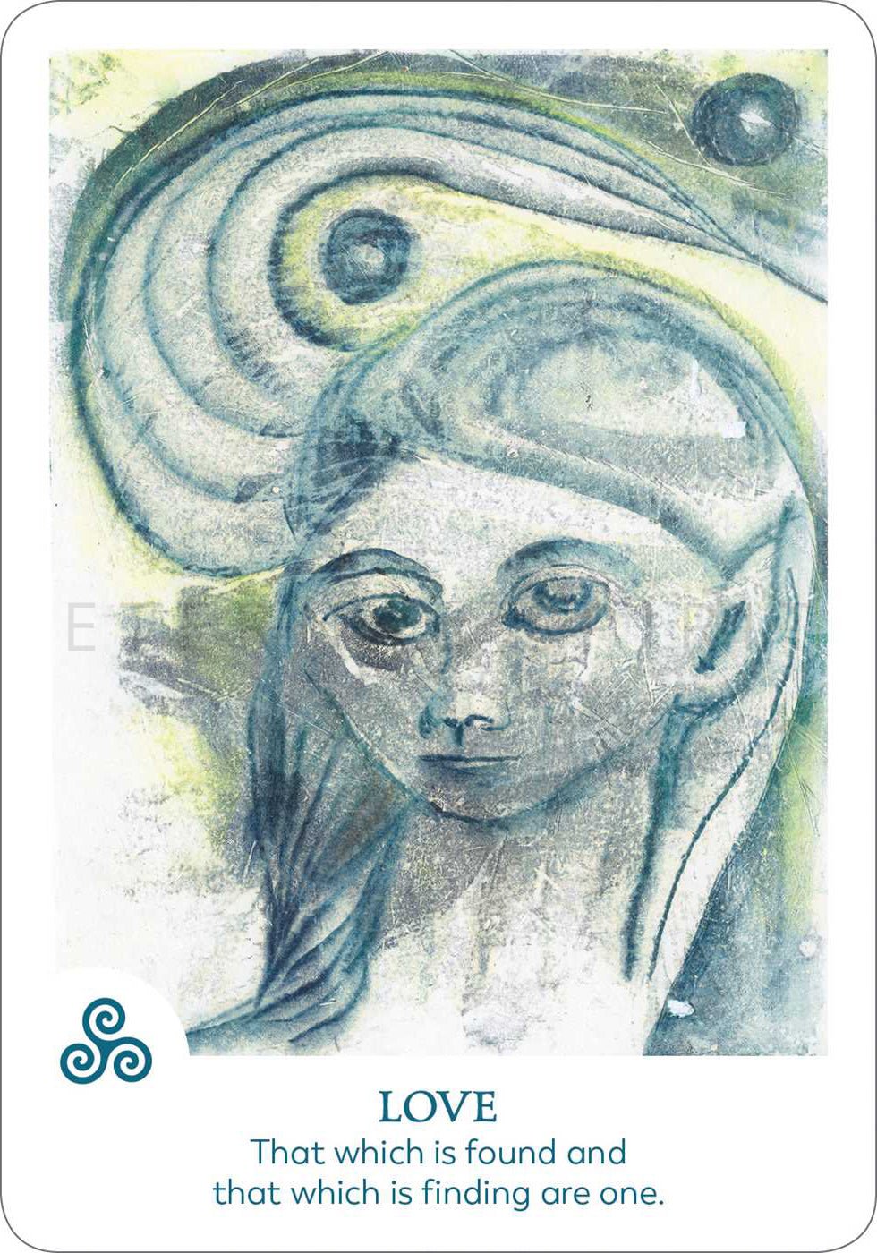 Findhorn Spirit Oracle card demonstrating the deck's inspired artistry — Eternal Spirit