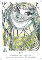 Findhorn Spirit Oracle card exhibiting the deck's transformative card art — Eternal Spirit