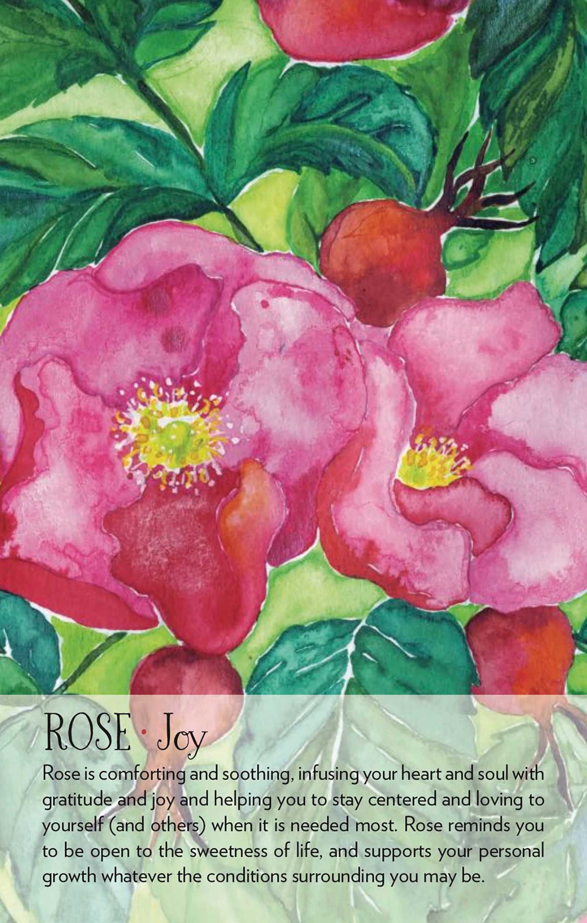 Soulflower Plant Spirit Oracle card exhibiting the deck's transformative card art — Eternal Spirit