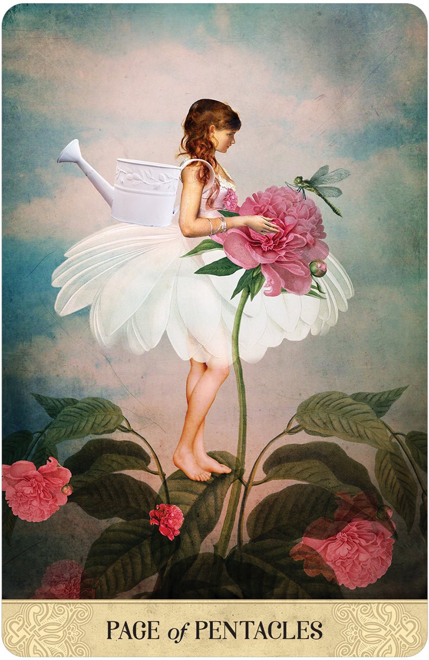 Tarot of Mystical Moments card revealing the deck's mystical artwork — Eternal Spirit