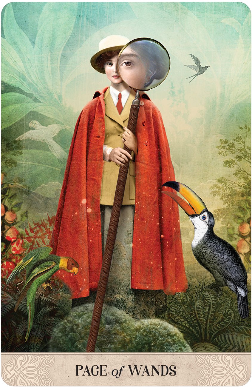 Tarot of Mystical Moments card highlighting the deck's symbolic art — Eternal Spirit