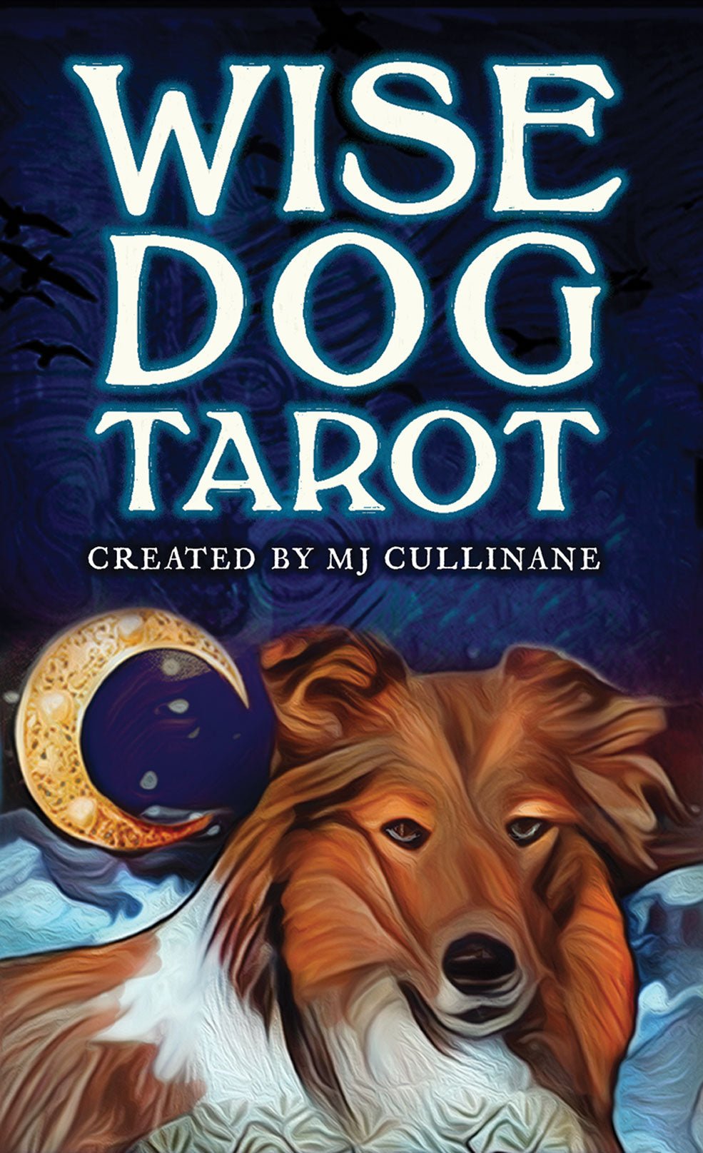Wise Dog Tarot box with husky portrait by MJ Cullinane — Eternal Spirit
