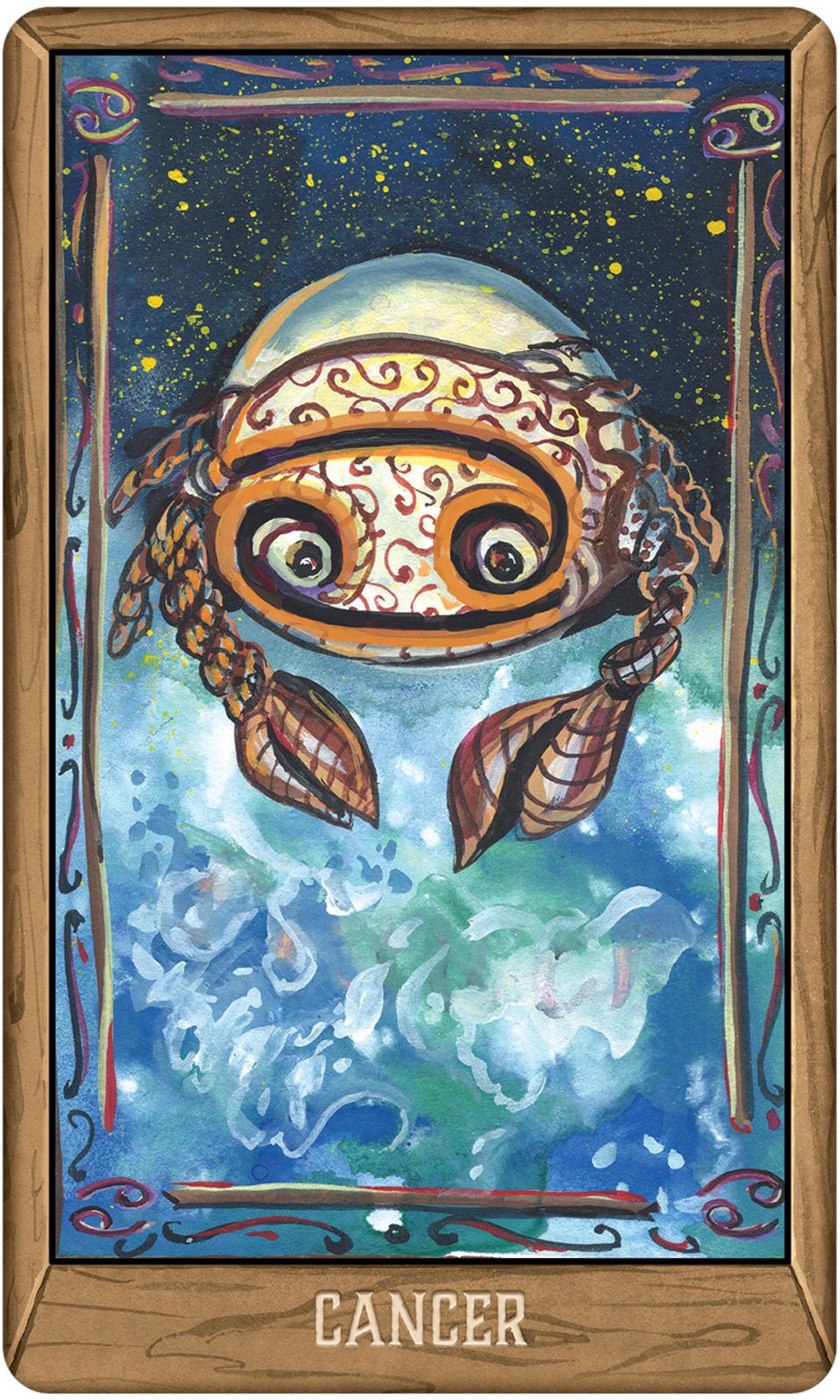 Oracle of Ascendance card displaying the deck's hand-painted illustrations — Eternal Spirit
