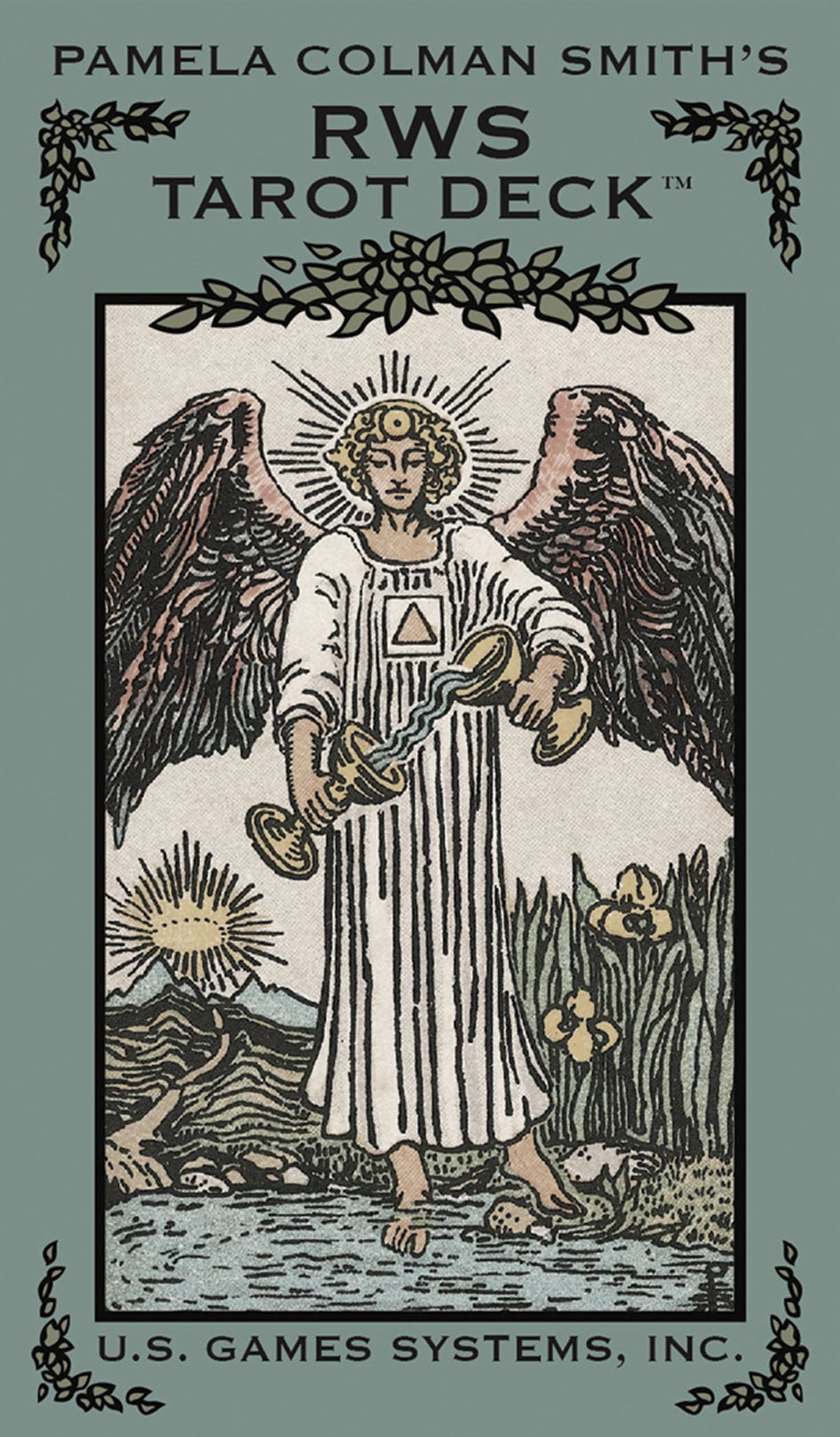 Box cover of Pamela Colman Smith's RWS Tarot tarot card deck — Eternal Spirit