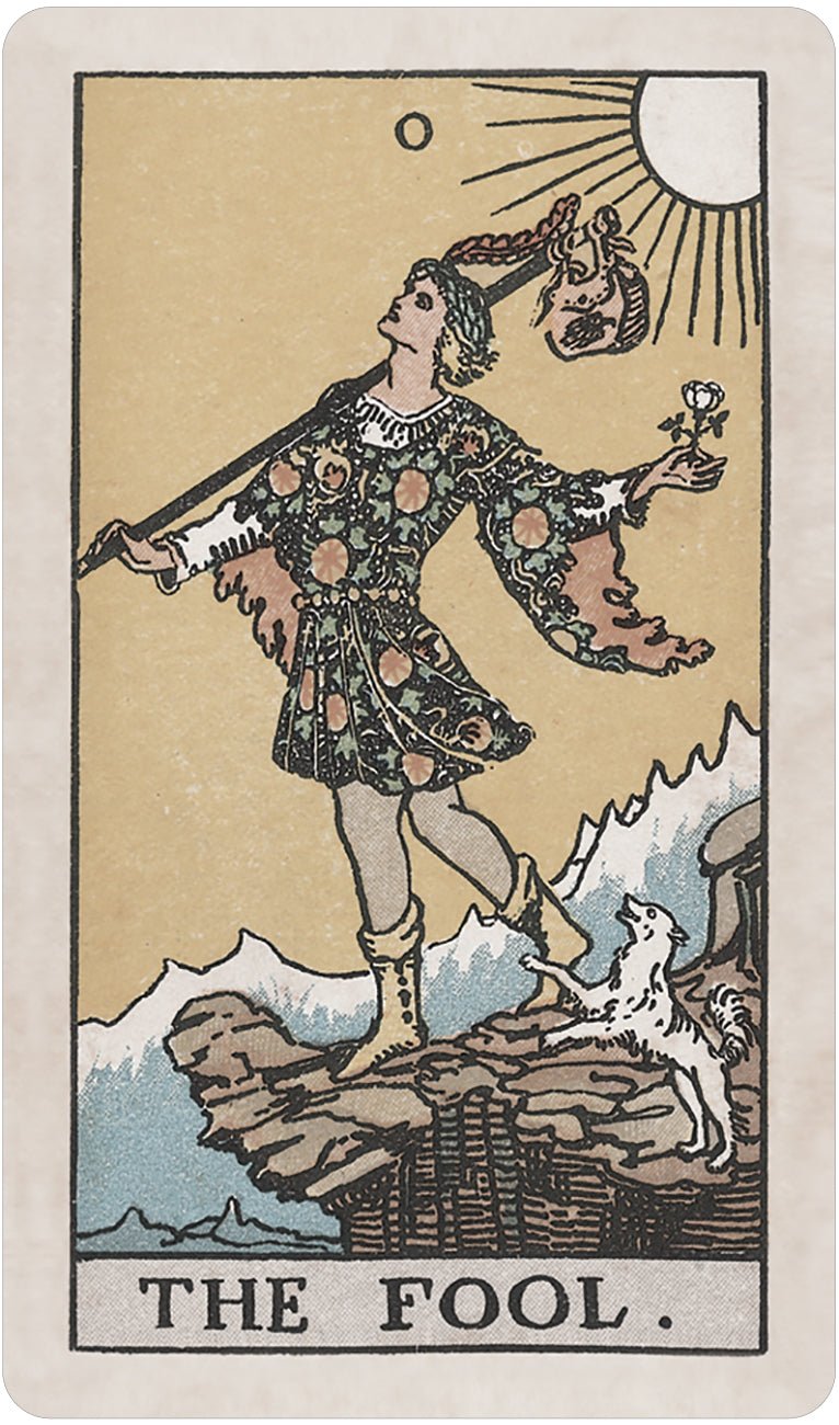 Pamela Colman Smith's RWS Tarot card sharing the deck's luminous illustration style — Eternal Spirit