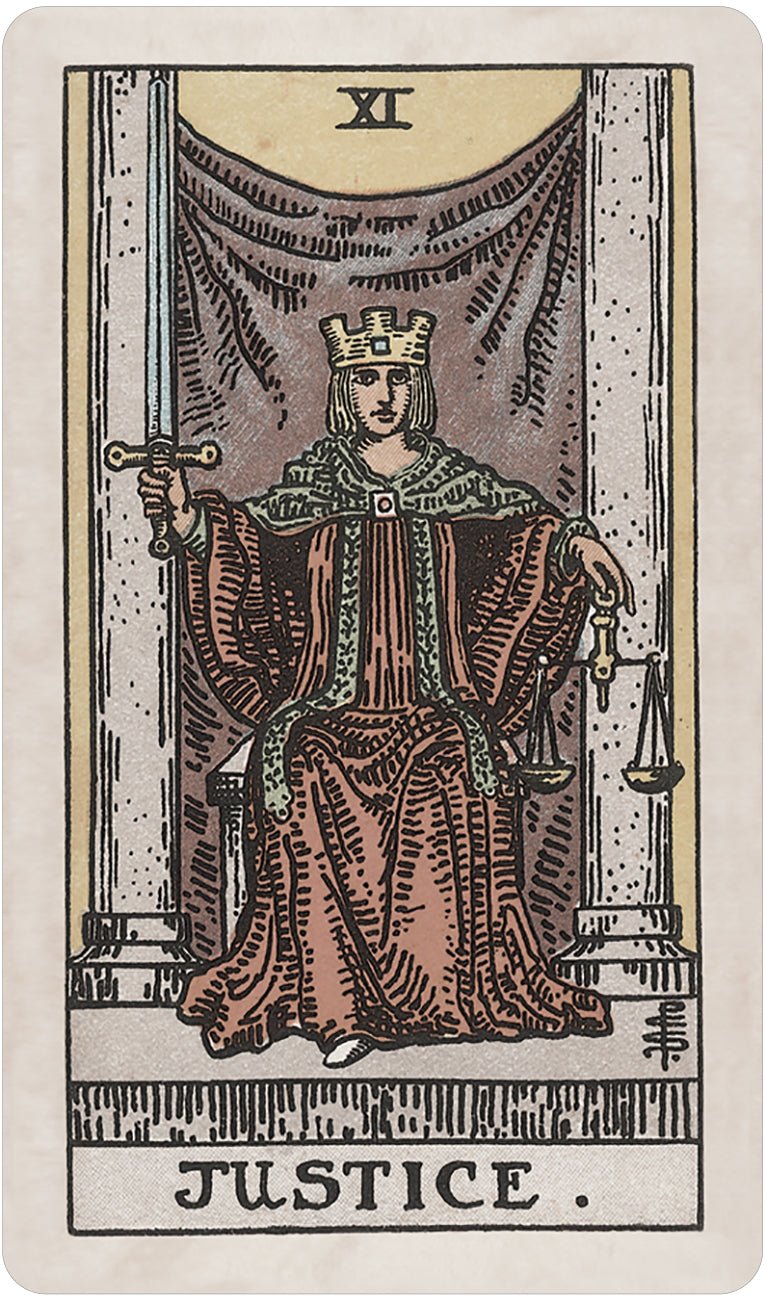 Pamela Colman Smith's RWS Tarot card demonstrating the deck's inspired artistry — Eternal Spirit