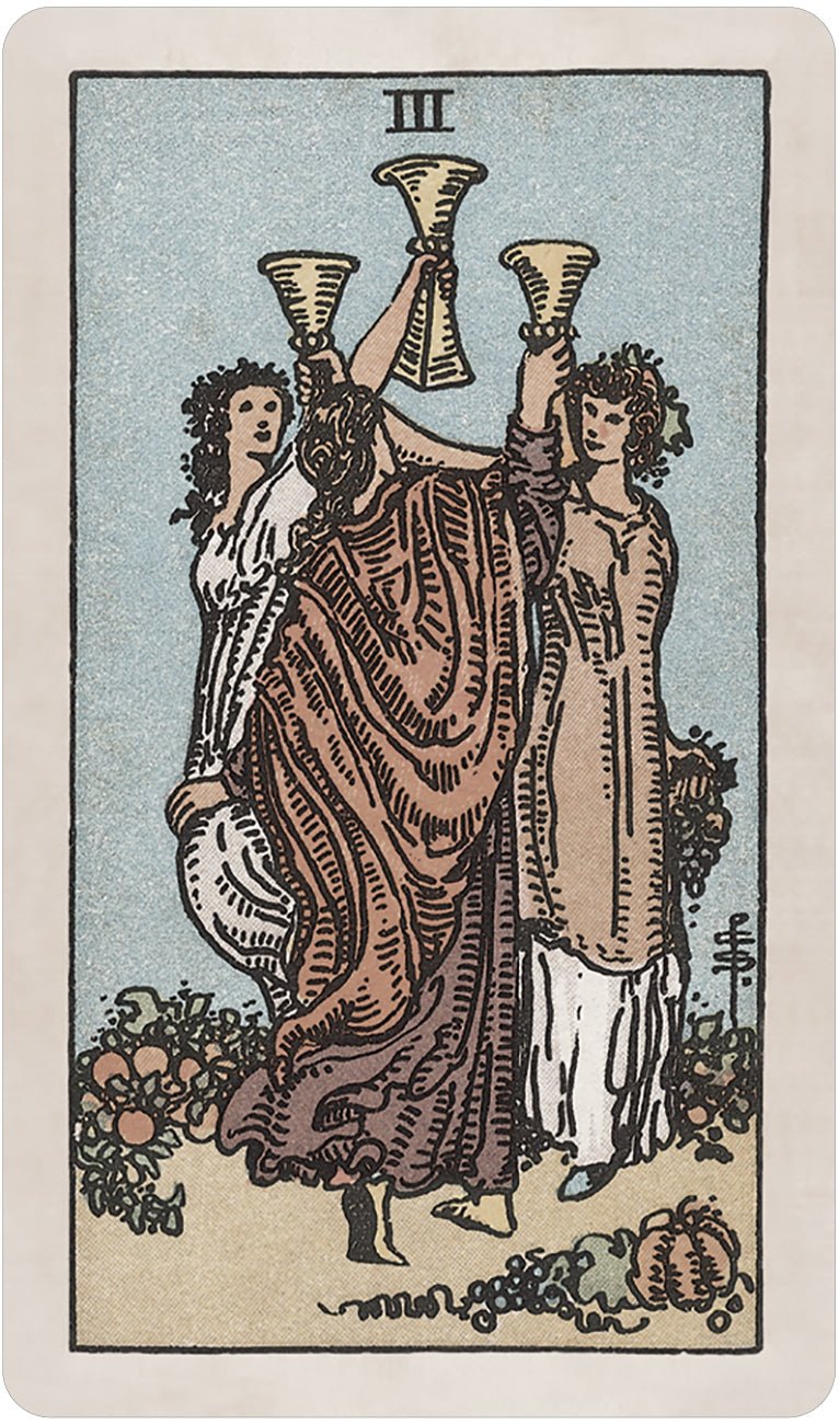 Pamela Colman Smith's RWS Tarot card celebrating the deck's unique visual language — Eternal Spirit