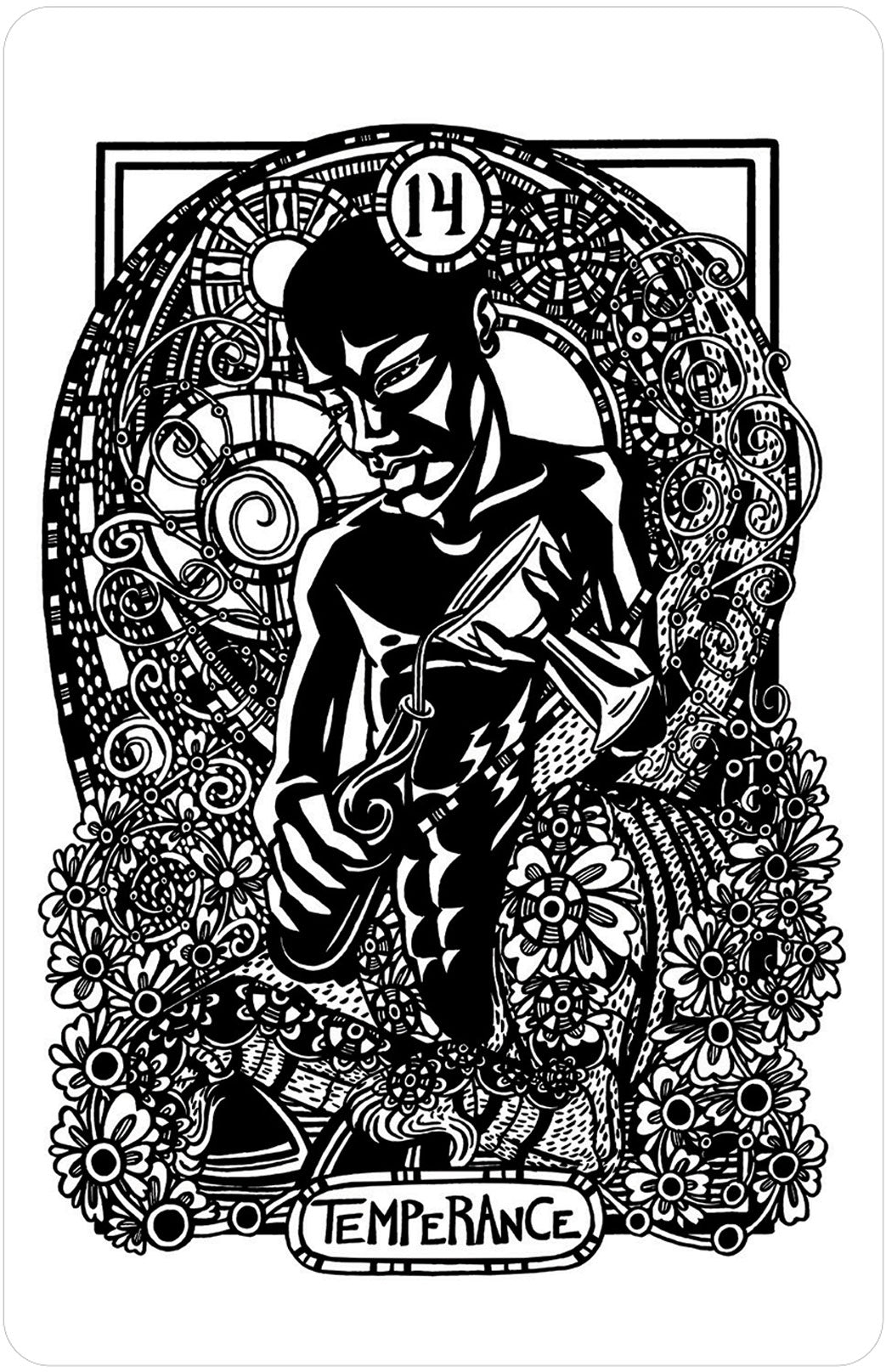 Hearts & Hands Tarot card celebrating the deck's unique visual language — Eternal Spirit