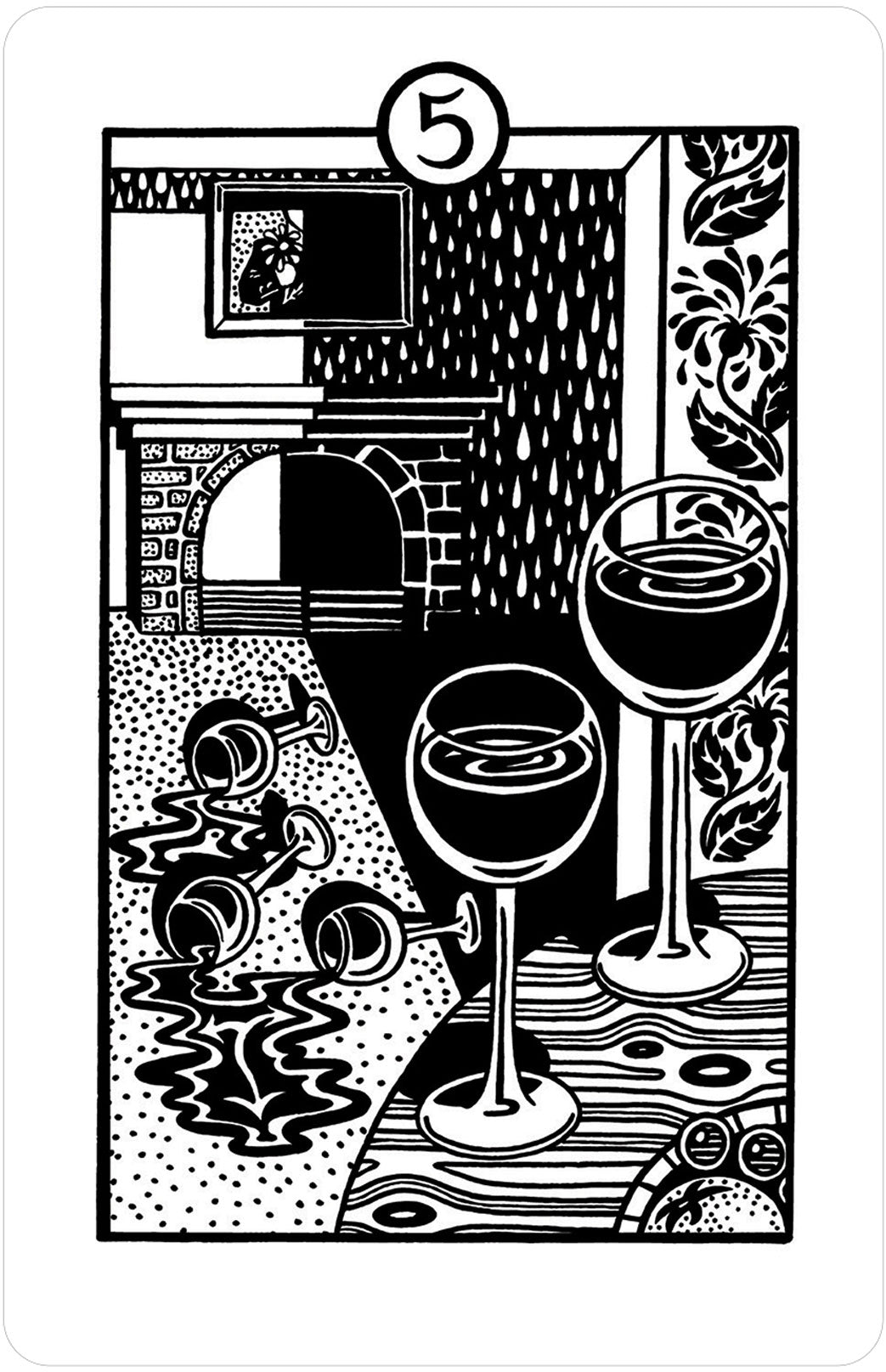 Hearts & Hands Tarot card revealing the deck's mystical artwork — Eternal Spirit