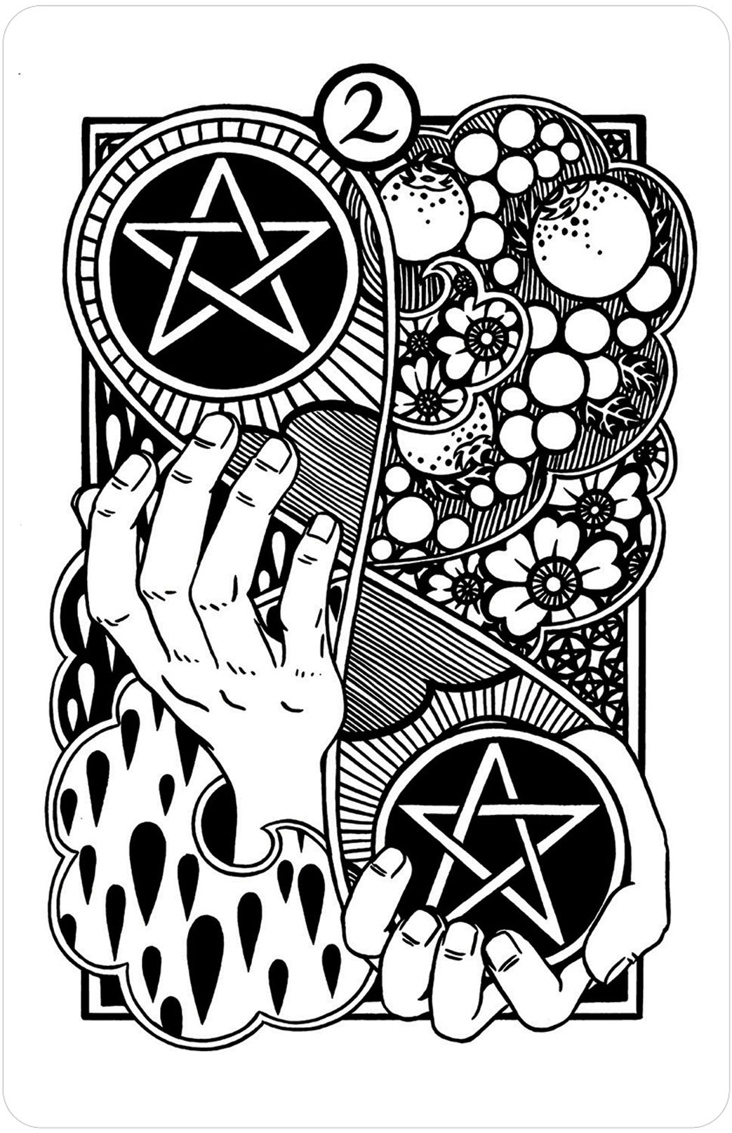 Hearts & Hands Tarot card showcasing the deck's evocative imagery — Eternal Spirit