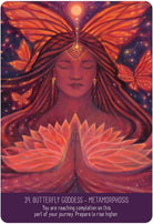 Infinite Wisdom of the Chakras Oracle card demonstrating the deck's inspired artistry — Eternal Spirit