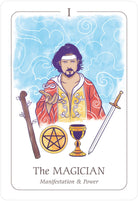 Simplicity Tarot card sharing the deck's luminous illustration style — Eternal Spirit