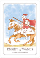 Simplicity Tarot card portraying the deck's otherworldly aesthetic — Eternal Spirit